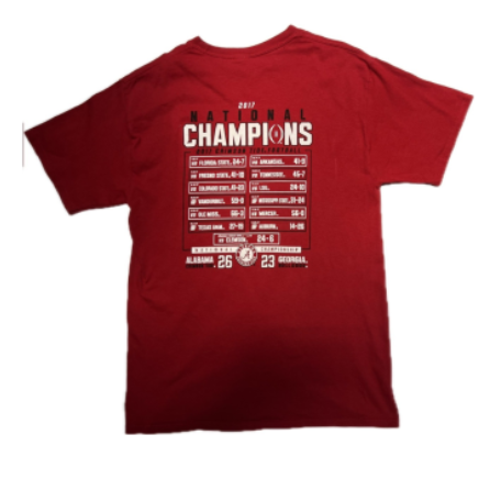 Áo thun National Champions
