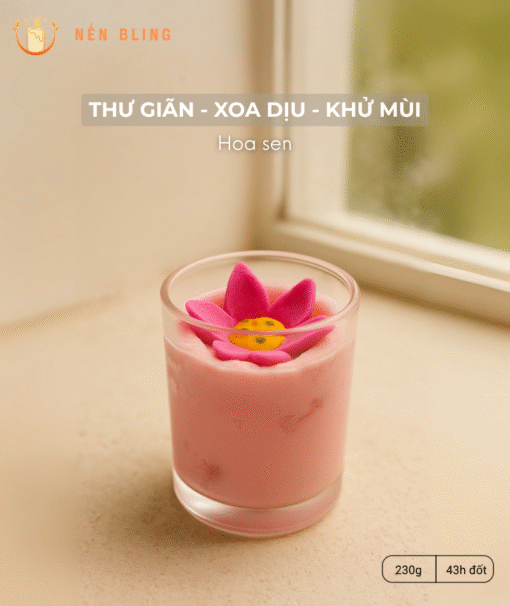 Nến Hoa Sen - Thanh tịnh, an lành